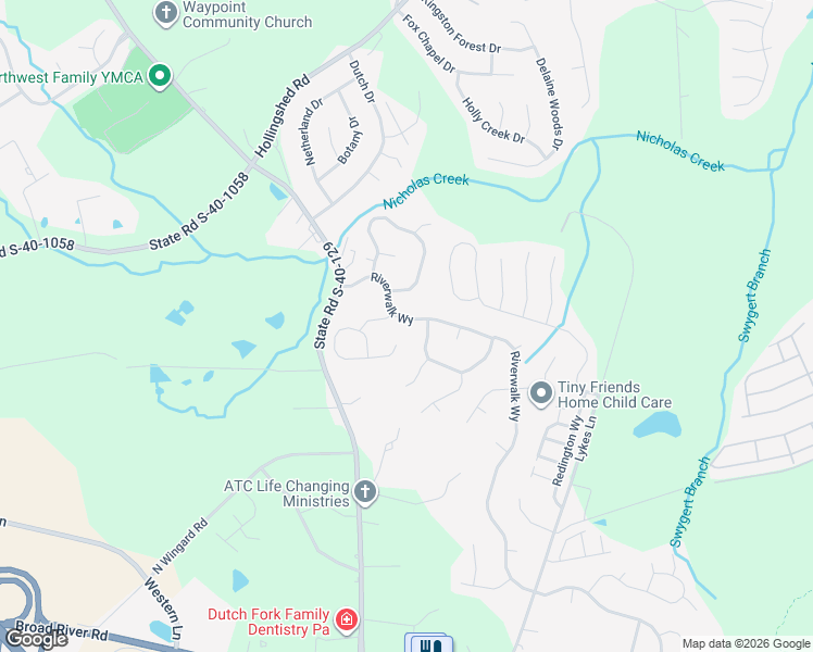 map of restaurants, bars, coffee shops, grocery stores, and more near 317 Barger Circle in Irmo