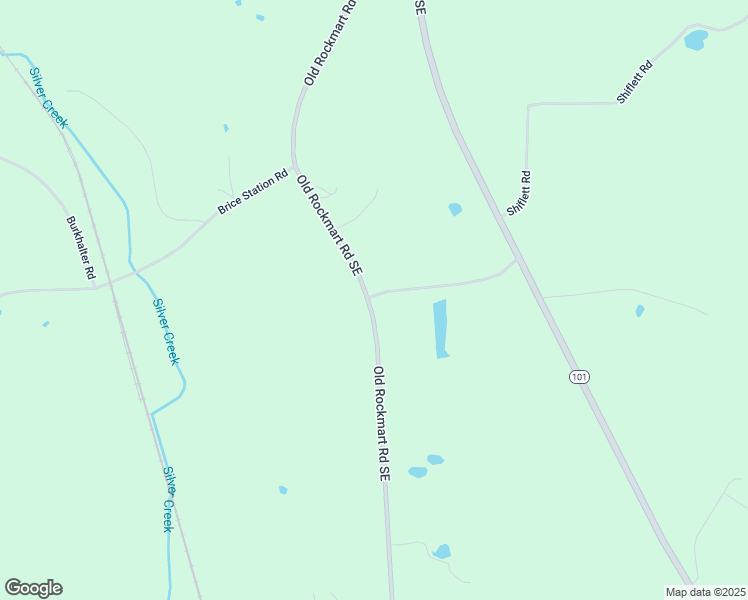 map of restaurants, bars, coffee shops, grocery stores, and more near 0 Shiflett Road in Silver Creek