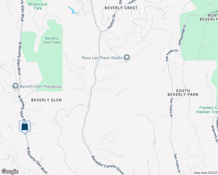 map of restaurants, bars, coffee shops, grocery stores, and more near 9837 Easton Drive in Beverly Hills