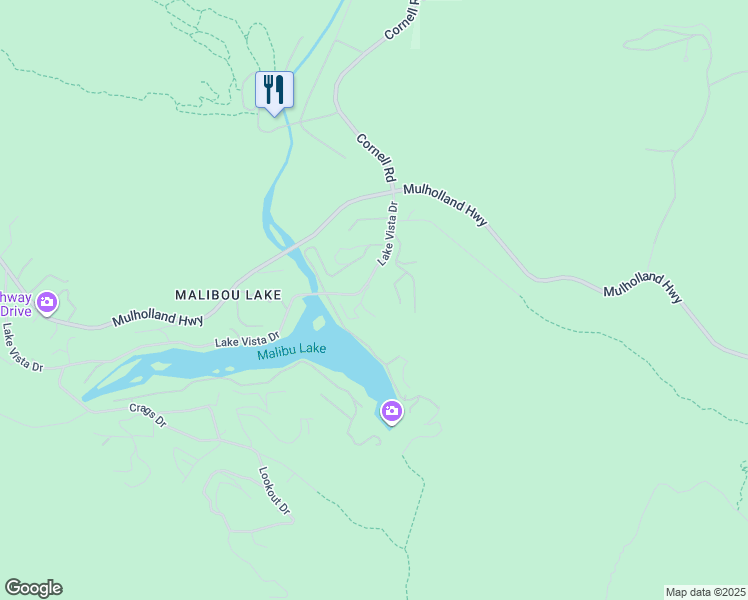 map of restaurants, bars, coffee shops, grocery stores, and more near 2239 Pinecrest Road in Agoura Hills