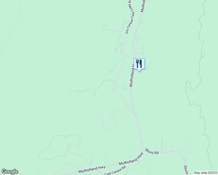 map of restaurants, bars, coffee shops, grocery stores, and more near 24600 Thousand Peaks Road in Calabasas