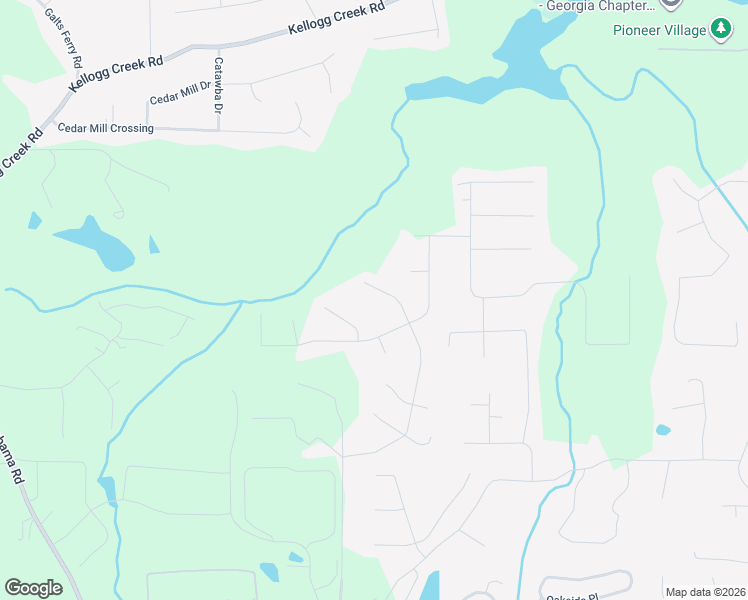map of restaurants, bars, coffee shops, grocery stores, and more near 6503 Will Dupree Lane in Acworth