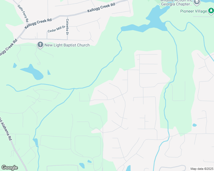 map of restaurants, bars, coffee shops, grocery stores, and more near 6507 Will Dupree Lane in Acworth