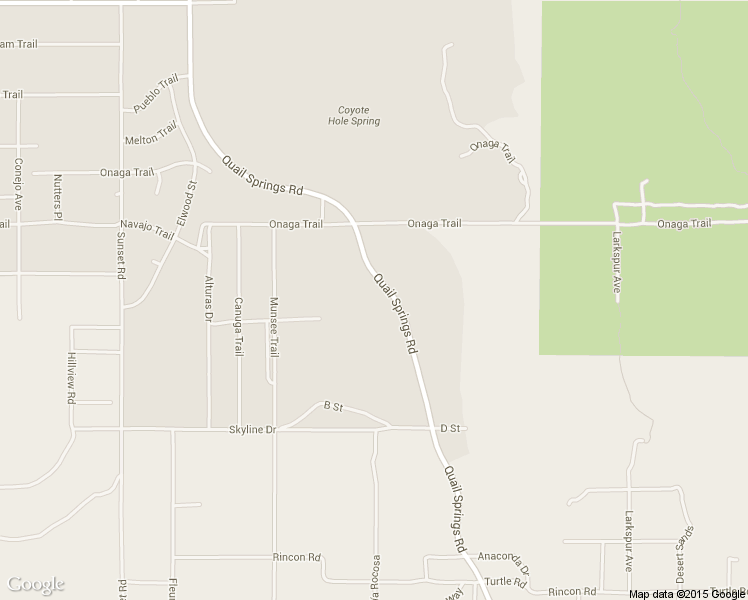 map of restaurants, bars, coffee shops, grocery stores, and more near 7878 Quail Springs Rd in Joshua Tree