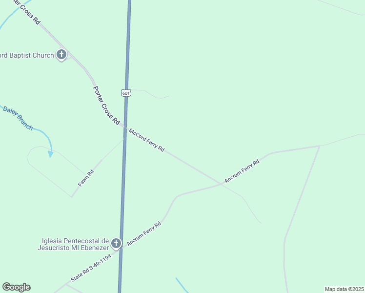 map of restaurants, bars, coffee shops, grocery stores, and more near 1052 McCord Ferry Road in Lugoff