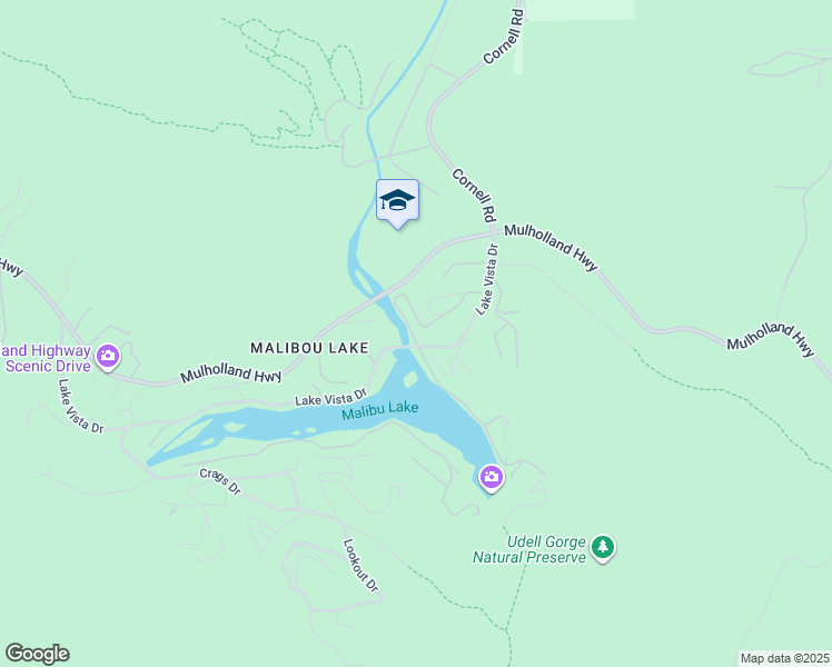 map of restaurants, bars, coffee shops, grocery stores, and more near 28951 Malibu Rancho Road in Agoura Hills