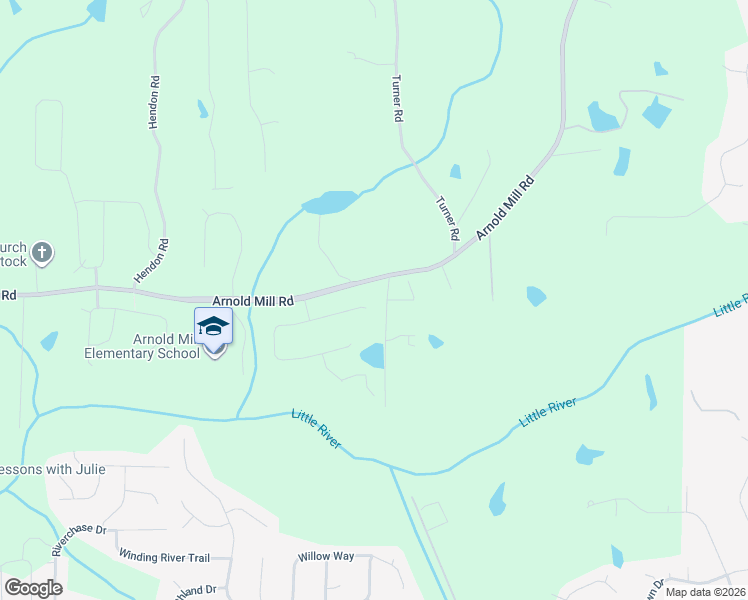map of restaurants, bars, coffee shops, grocery stores, and more near 200 Millstone Parkway in Woodstock