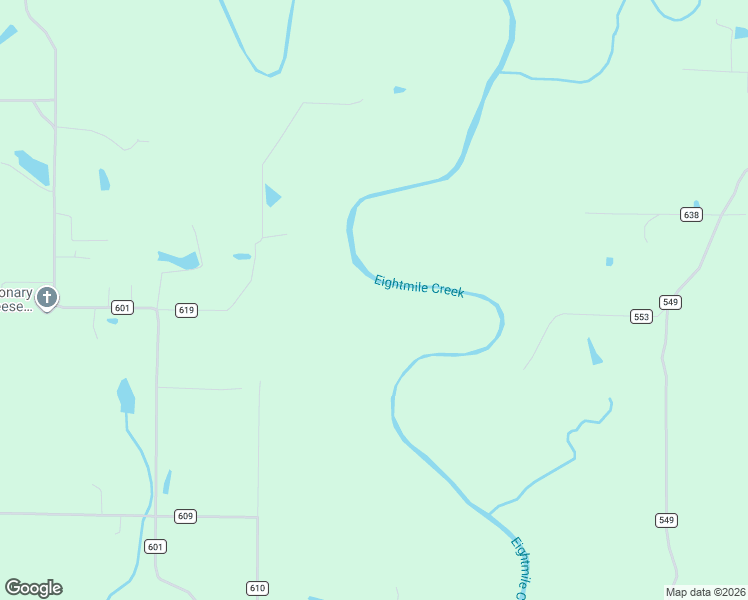 map of restaurants, bars, coffee shops, grocery stores, and more near 694 County Road 610 in Hanceville