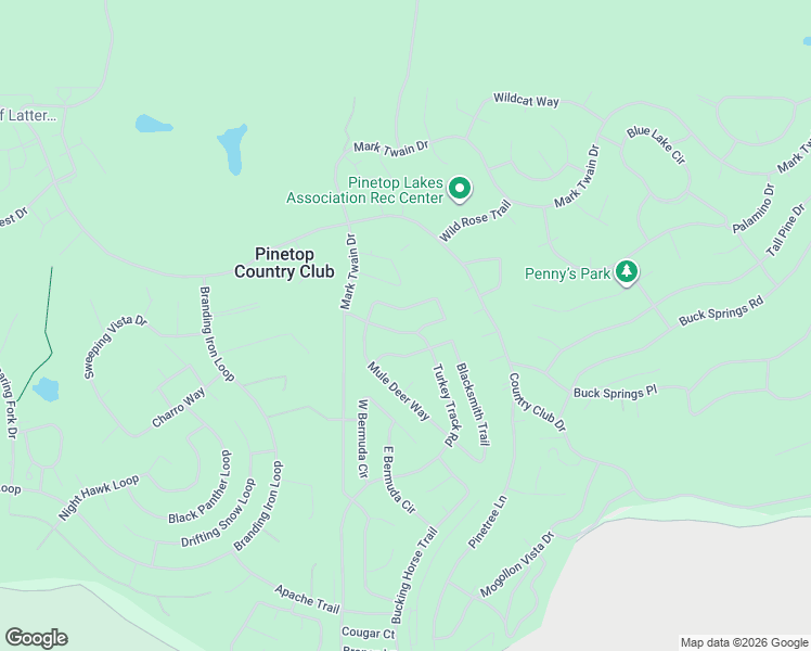 map of restaurants, bars, coffee shops, grocery stores, and more near 5848 Forty Niner Way in Navajo County