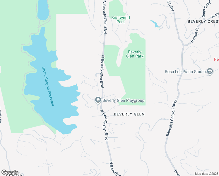 map of restaurants, bars, coffee shops, grocery stores, and more near in Los Angeles