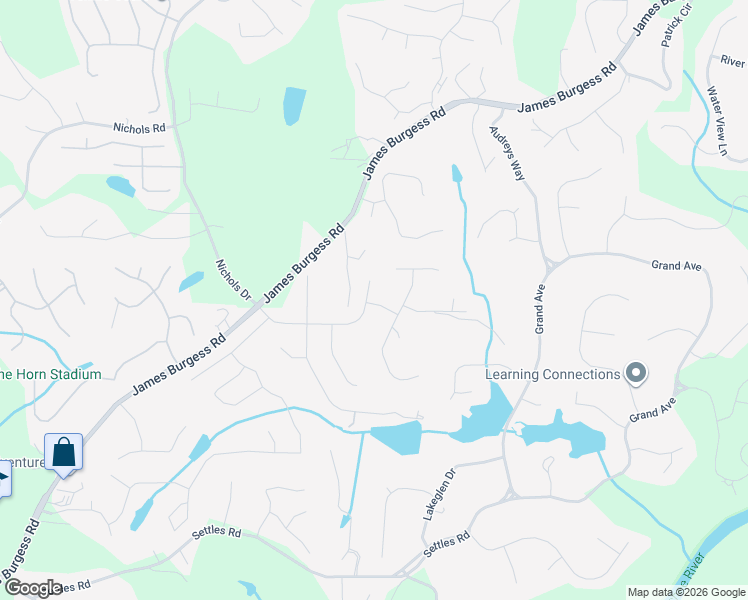 map of restaurants, bars, coffee shops, grocery stores, and more near 1635 Winning Colors Court in Suwanee