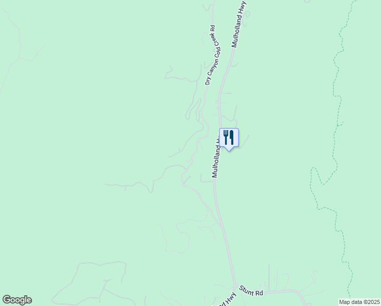 map of restaurants, bars, coffee shops, grocery stores, and more near 24537 Dry Canyon Cold Creek Road in Calabasas