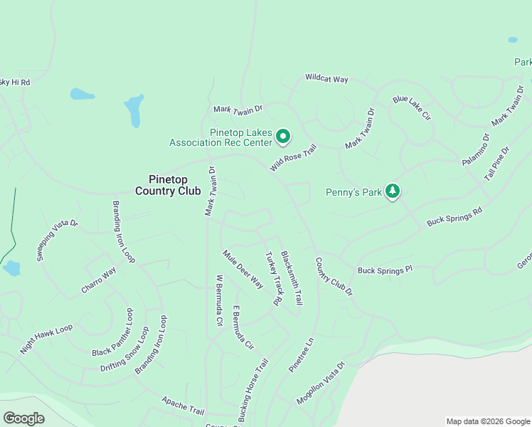 map of restaurants, bars, coffee shops, grocery stores, and more near 3188 Whistle Stop Loop in Pinetop Country Club