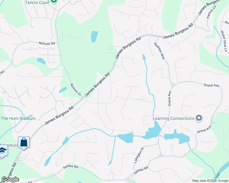 map of restaurants, bars, coffee shops, grocery stores, and more near 1635 Winning Colors Ct in Suwanee