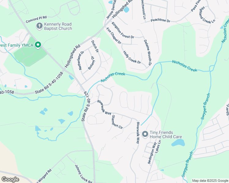map of restaurants, bars, coffee shops, grocery stores, and more near 134 Stockland Road in Irmo