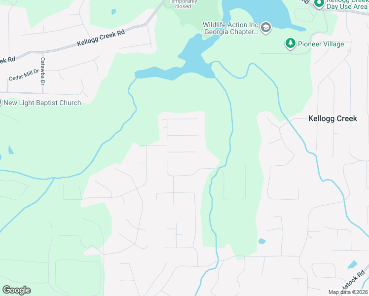 map of restaurants, bars, coffee shops, grocery stores, and more near 2494 WestWind Trace in Acworth