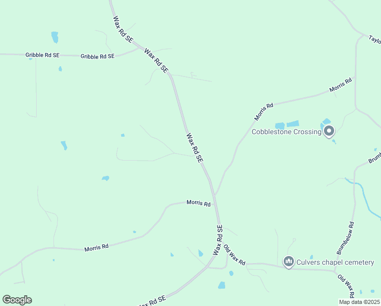 map of restaurants, bars, coffee shops, grocery stores, and more near 3454 Wax Road Southeast in Aragon