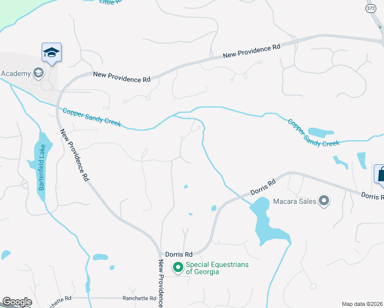 map of restaurants, bars, coffee shops, grocery stores, and more near 13525 Blakmaral Lane in Alpharetta