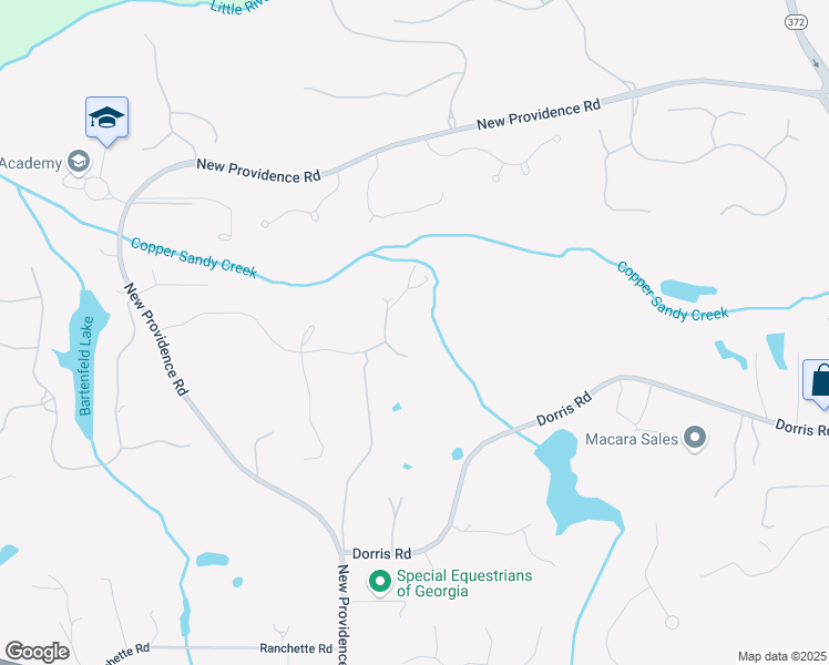 map of restaurants, bars, coffee shops, grocery stores, and more near 13535 Blakmaral Lane in Alpharetta