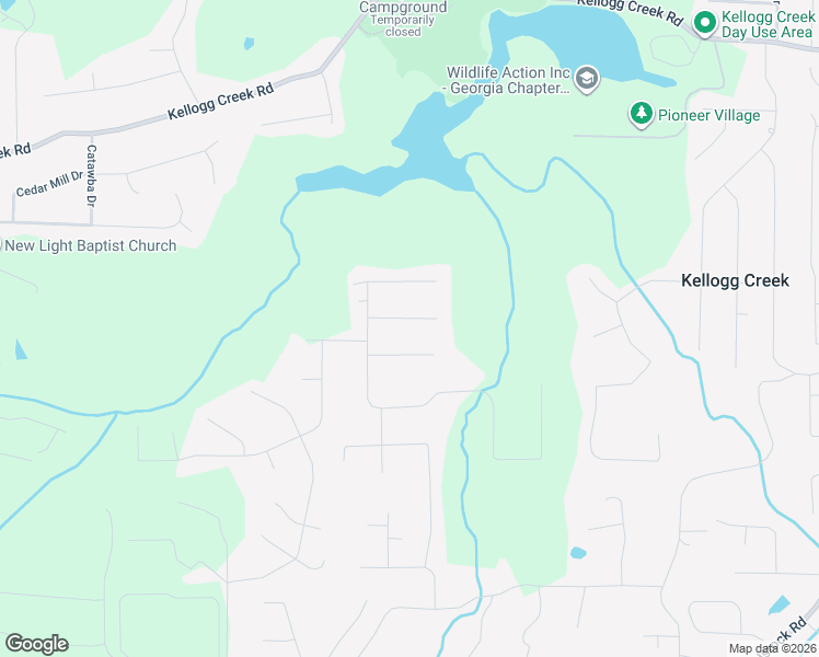 map of restaurants, bars, coffee shops, grocery stores, and more near 2494 WestWind Trace in Acworth