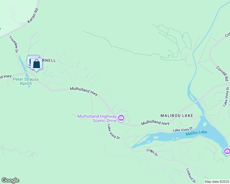 map of restaurants, bars, coffee shops, grocery stores, and more near 29575 Mulholland Highway in Agoura Hills