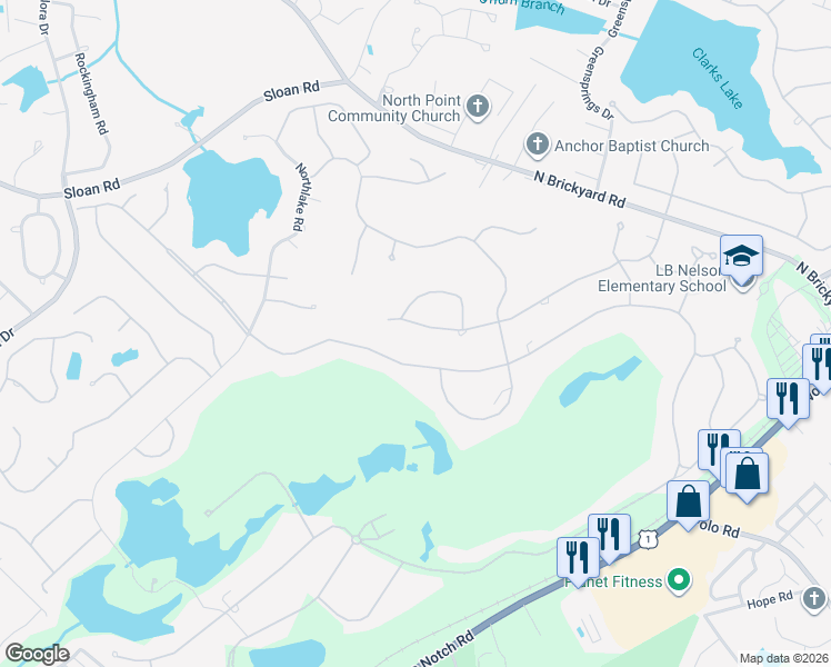 map of restaurants, bars, coffee shops, grocery stores, and more near 31 Bee Ridge Circle in Columbia