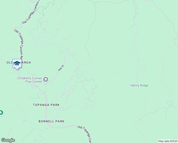 map of restaurants, bars, coffee shops, grocery stores, and more near 22760 Chamera Lane in Topanga