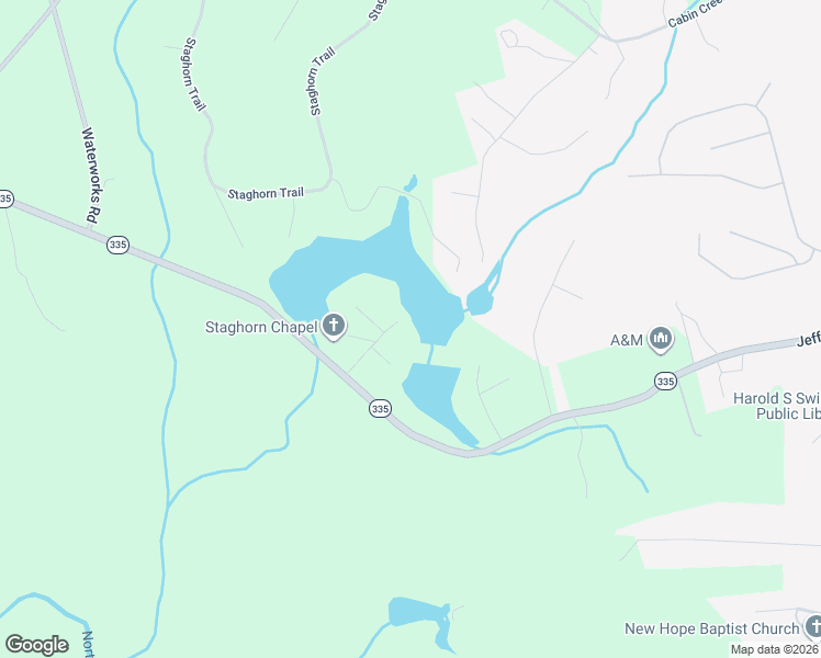 map of restaurants, bars, coffee shops, grocery stores, and more near 176 Waterford Cove in Nicholson