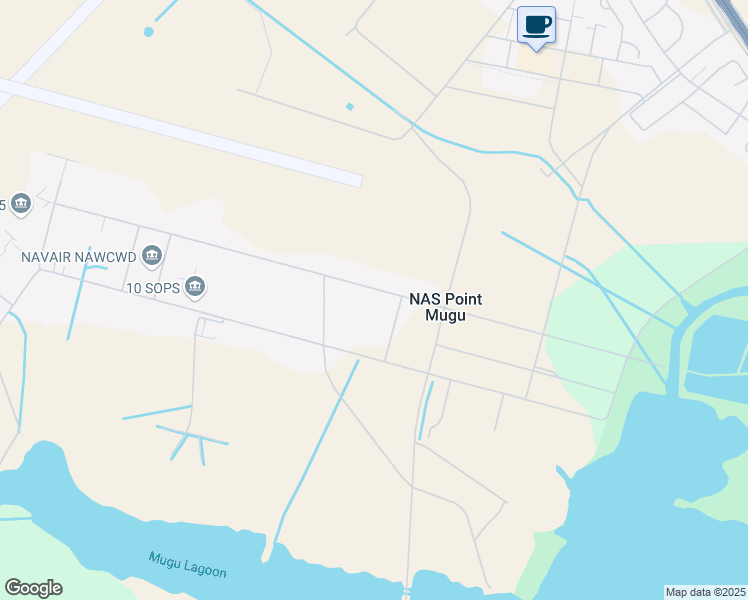 map of restaurants, bars, coffee shops, grocery stores, and more near 311 Main Road in Naval Air Station Point Mugu