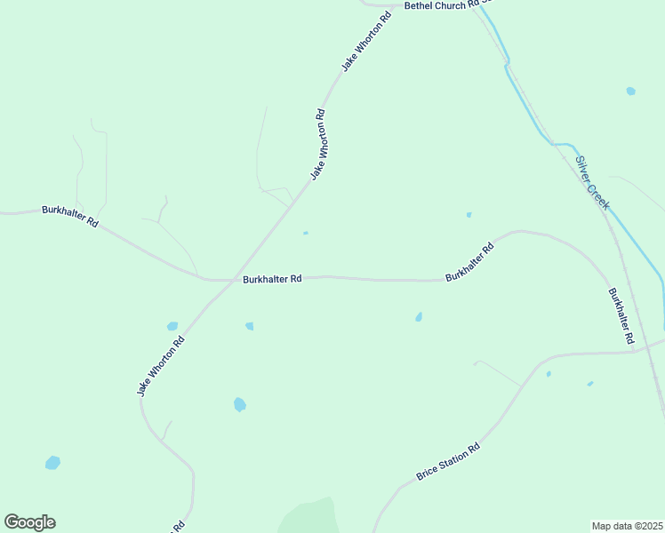 map of restaurants, bars, coffee shops, grocery stores, and more near 673 Burkhalter Road in Silver Creek