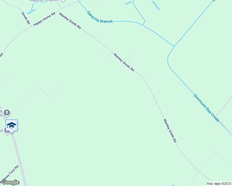 map of restaurants, bars, coffee shops, grocery stores, and more near 700 Manley Smith Road in Nakina