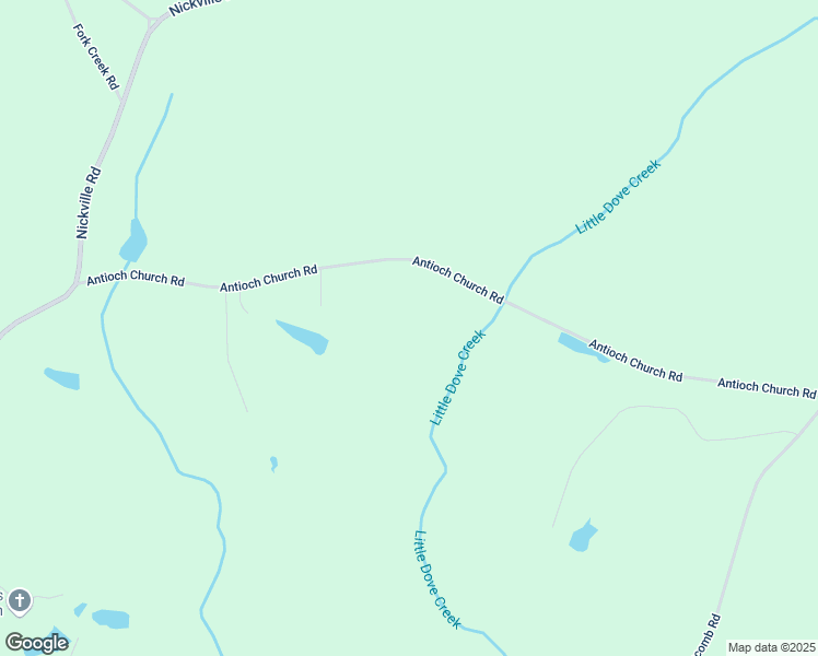 map of restaurants, bars, coffee shops, grocery stores, and more near 2431 Antioch Church Road in Dewy Rose