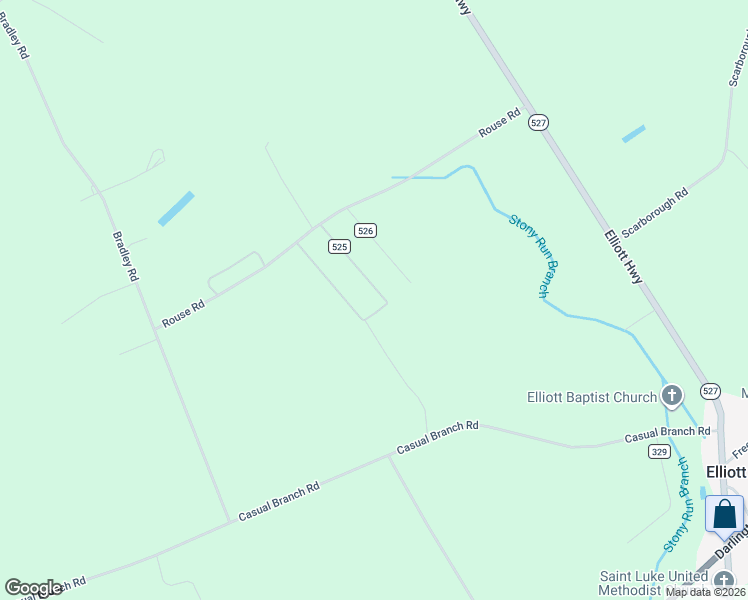 map of restaurants, bars, coffee shops, grocery stores, and more near 96 China Hill in Bishopville