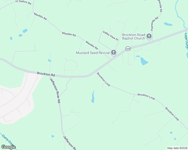 map of restaurants, bars, coffee shops, grocery stores, and more near 10 Brockton Loop in Jefferson