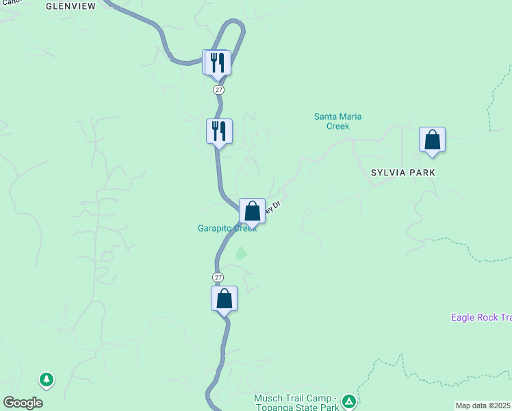 map of restaurants, bars, coffee shops, grocery stores, and more near 20922 Keller Road in Los Angeles County