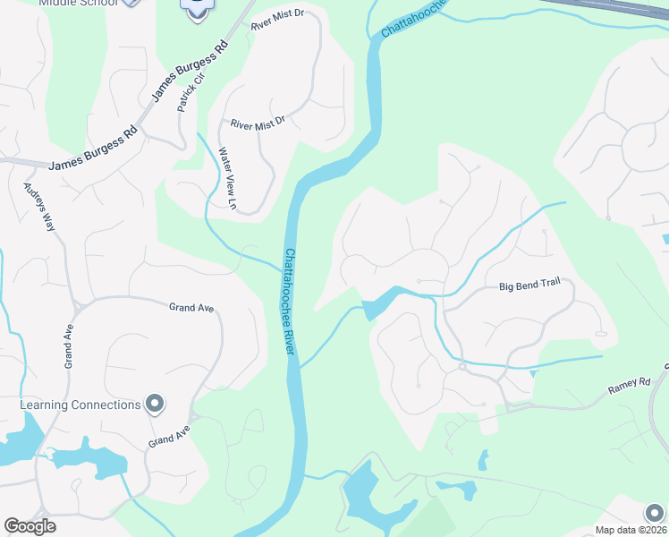 map of restaurants, bars, coffee shops, grocery stores, and more near 6240 Wild Timber Road in Sugar Hill