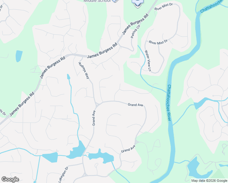 map of restaurants, bars, coffee shops, grocery stores, and more near 175 Woodcliff Drive in Suwanee