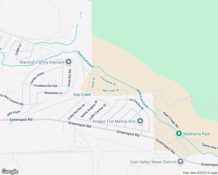 map of restaurants, bars, coffee shops, grocery stores, and more near 7683 Sewell Court in Highland