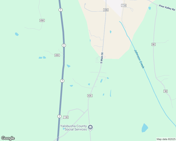 map of restaurants, bars, coffee shops, grocery stores, and more near Wilson Road in Water Valley