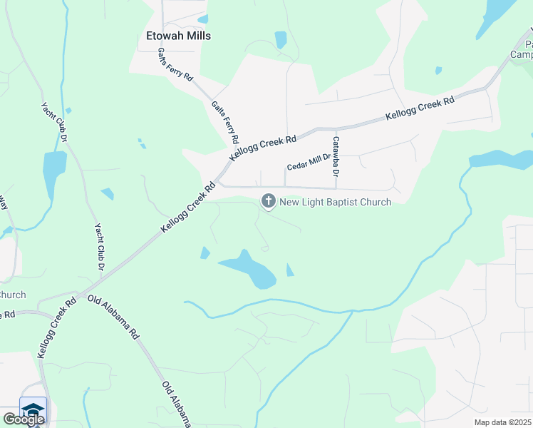 map of restaurants, bars, coffee shops, grocery stores, and more near in Acworth