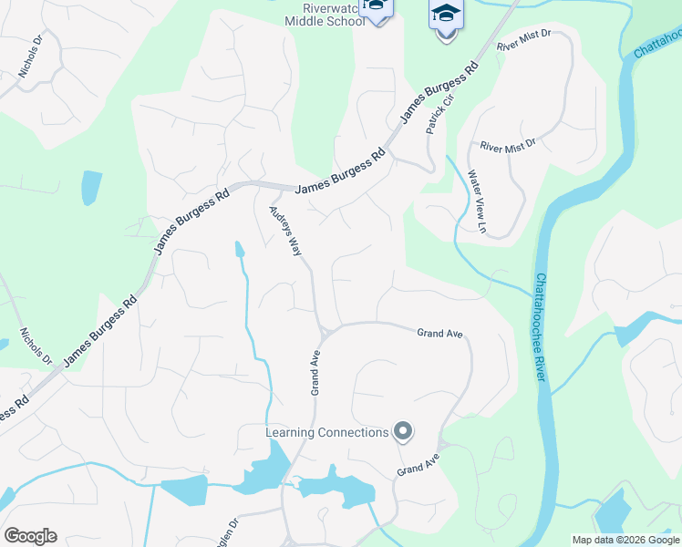 map of restaurants, bars, coffee shops, grocery stores, and more near 193 Woodcrest Cir in Suwanee