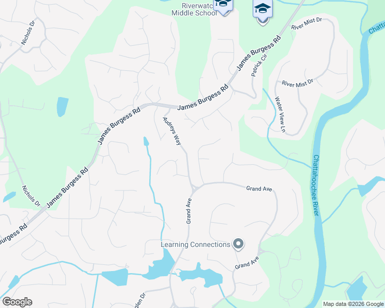 map of restaurants, bars, coffee shops, grocery stores, and more near 191 Forestview Drive in Suwanee
