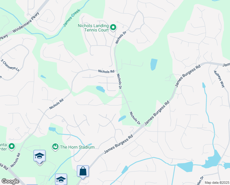 map of restaurants, bars, coffee shops, grocery stores, and more near 790 Mayfair Court in Suwanee
