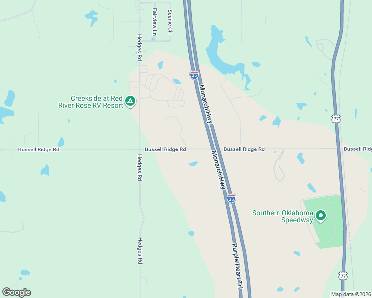 map of restaurants, bars, coffee shops, grocery stores, and more near 1780 Bussell Ridge Road in Ardmore