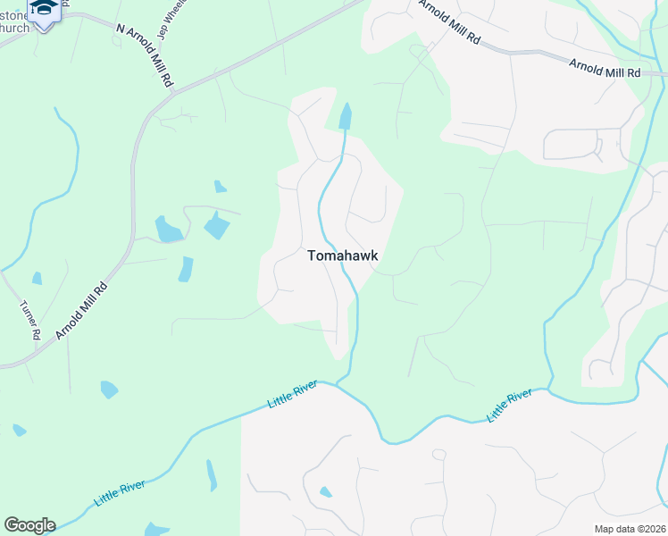 map of restaurants, bars, coffee shops, grocery stores, and more near 707 Tribal Trail in Woodstock