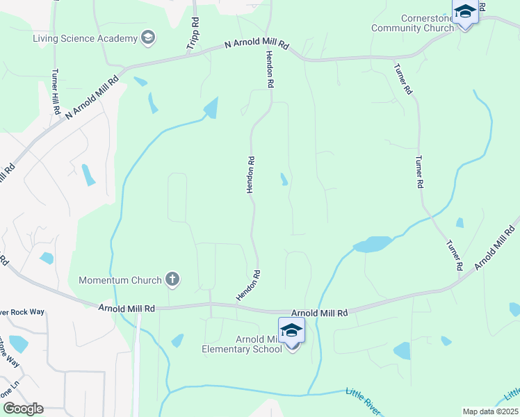 map of restaurants, bars, coffee shops, grocery stores, and more near 410 Hendon Road in Woodstock
