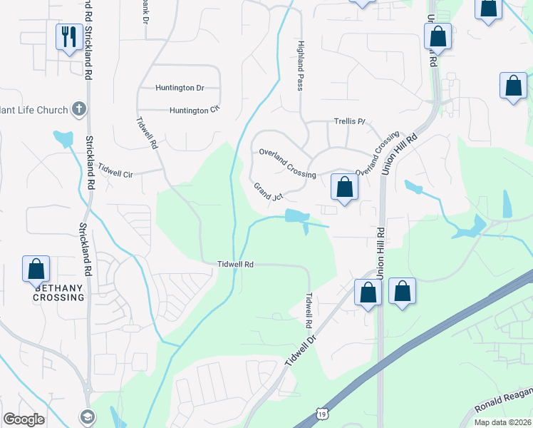 map of restaurants, bars, coffee shops, grocery stores, and more near 2035 Drayton Court in Alpharetta