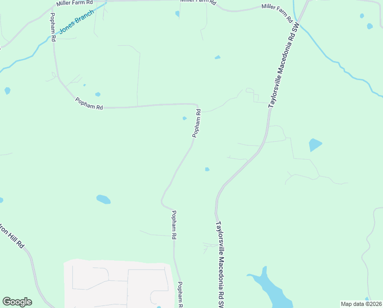 map of restaurants, bars, coffee shops, grocery stores, and more near 159 Popham Road in Taylorsville