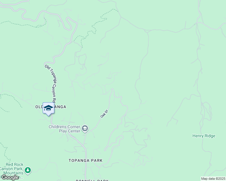 map of restaurants, bars, coffee shops, grocery stores, and more near 2088 1/2 Topanga Skyline Drive in Los Angeles County
