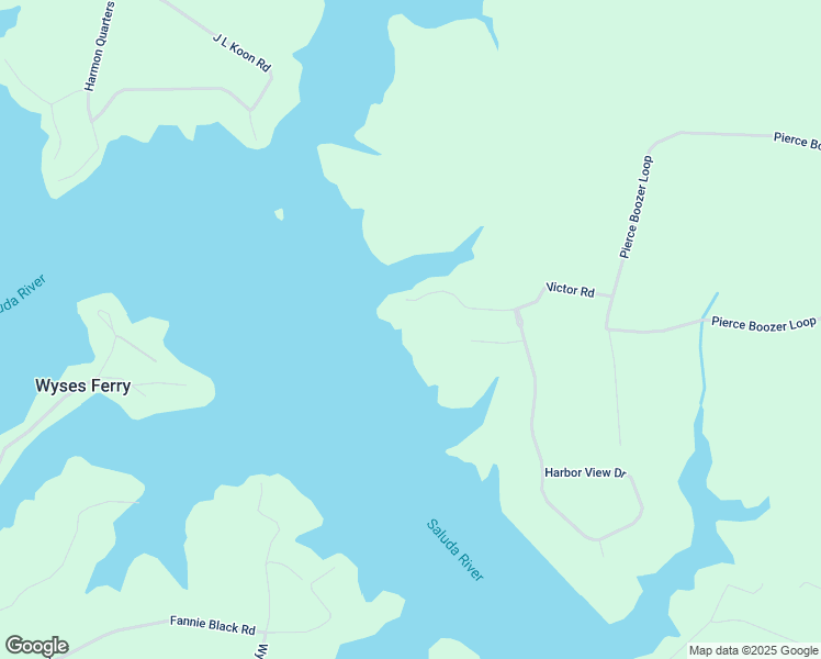 map of restaurants, bars, coffee shops, grocery stores, and more near 388 Victor Road in Prosperity